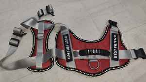 Dog <b>Harness</b> Double Bone DG07 Nylon Luxury Style Colorful Print Comfortable Adjustable Dog Collar for Dogs - Product Image 4