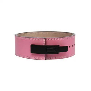 GAF Ceinture d'haltérophilie et d'haltérophilie en cuir de vachette-Support arrière avec boucle à dégagement rapide en acier antidérapant Tailles personnalisées unisexes - Product Image 2