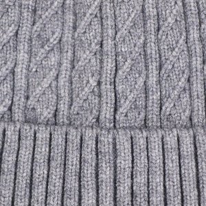 Gorro de Invierno para Adultos, Gorro de Punto con Puño, Algodón, Acrílico, Poliéster, Gorro Personalizado, Fabricantes 2025, Gorros de Jacquard Lisos - Product Image 6