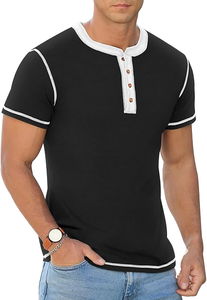 T-shirt personnalisé 100% coton de haute qualité T-shirt uni surdimensionné et lourd grande taille pour hommes en gros - Product Image 4