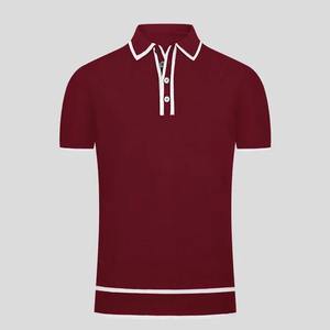 Sólido personalizado para camisas para hombres y mujeres-Pedidos OEM a granel Tela de poliéster de algodón de secado rápido - Product Image 5