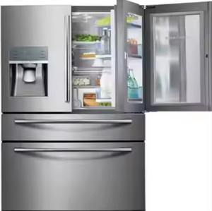 Endorse 28 Cu. Ft. 4-<b>Door</b> French <b>Door</b> Refrigerator with 21.5 Touch <b>Screen</b> Family in Stainless Steel - Product Image 1