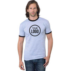 Camiseta de Manga Corta para Hombre, Estilo Vintage, Corte Regular, 100% Algodón, Tejido de Punto, con Ribete Clásico en Contraste, Marca Level / Bella + Canvas - Product Image 6