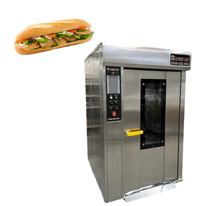 Horno rotativo Kien An de 10 bandejas listo para enviar hornos integrados Video soporte técnico con horno para hornear Altuntop Trolley Vietnam - Product Image 1