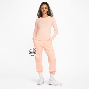 Chemise thermique à manches longues en coton de qualité supérieure Chemises thermiques chaudes pour femme T-shirt décontracté à col rond coupe ajustée - Product Image 3