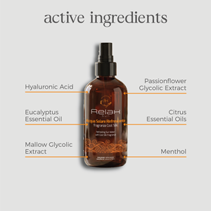 RELAX Private Label Cool Silk Refreshing Body <b>Sun</b> Water 250ml for All Skin Types | OEM ODM Skincare Manufacturer Made in Italy - Product Image 2