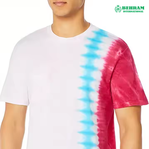 Camiseta con Cuello Redondo y Estampado por Transferencia de Calor, Estilo Personalizado para Hombre, Alta Calidad, Precio Bajo, Corte Holgado, 100% Algodón, Antiarrugas - Product Image 2