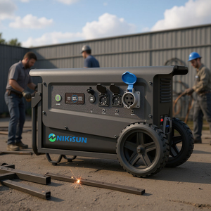 סוללת ליתיום-ברזל-פוספט ניידת של NIKiSUN, 5040 וואט-שעה/4000 וואט, 7000 וואט שיא, גל סינוס טהור, לפעילויות חוץ, פאנל סולארי, רכב - Product Image 5