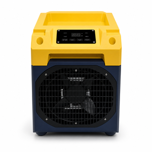 Deshumidificador Industrial Apilable Amarillo de 60L, Compresor Eléctrico R290, Eliminador de Humedad, Unidad Portátil para el Hogar - Product Image 3