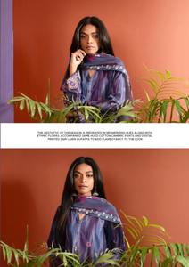 Vestido de verano pakistaní para mujer, algodón suizo, césped, Salwar Kameez, ropa de estilo islámico, opciones de talla grande disponibles - Product Image 5