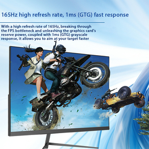 จอโค้ง27นิ้วความละเอียด2K 144hz 165Hz LCD 1ms จอมอนิเตอร์คอมพิวเตอร์สำหรับเล่นเกม - Product Image 3