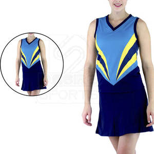 En stock, uniforme de netball de qualité supérieure, design unique, fabriqué avec des vêtements de sport de la meilleure qualité. - Product Image 6
