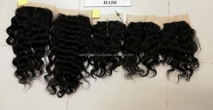 Mechones de cabello humano con cierre, pelo virgen sin procesar, doble trama - Product Image 6