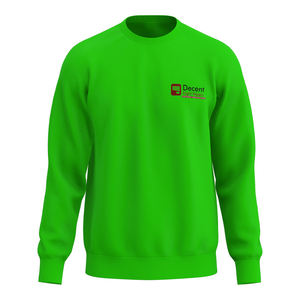 Sweat-shirt à manches longues en gros, de haute qualité, avec impression de logo personnalisé, sweat-shirt à col rond pour homme - Product Image 1