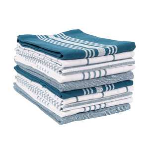 Fourniture en vrac Combinaison de couleurs unique en coton doux à impression personnalisée Essuie-tout à usage multiple avec logo - Product Image 5