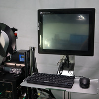 Machine d'étiquetage électrique d'impression de codes à barres en temps réel pour la logistique pour les composants de PLC de moteur de noyau d'emballage de papier de bouteilles