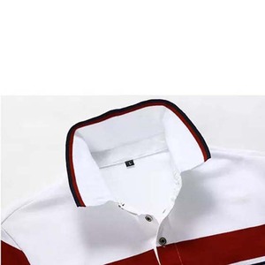 เสื้อโปโลผู้ชาย,เสื้อโปโลผ้าฝ้าย100% โพลีเอสเตอร์พิมพ์ลาย - Product Image 5