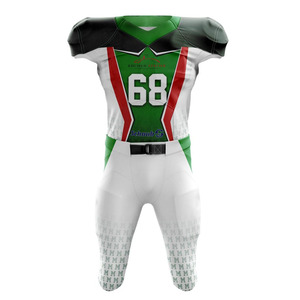 Jersey de práctica de fútbol americano personalizado de alta calidad, venta al por mayor, bordado de manga corta, precio competitivo sublimado - Product Image 3