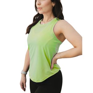 Camiseta sin mangas atlética transpirable cómoda de secado rápido para mujer, chaleco de gimnasio de secado rápido para entrenamiento deportivo y Fitness - Product Image 4