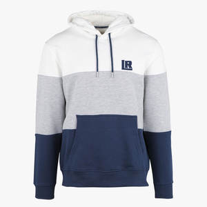 Sudadera con capucha deportiva de invierno a la moda atlética personalizada para hombre, Jersey de algodón, sudadera gruesa de lana de Color sólido, técnica teñida lisa - Product Image 1