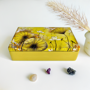 Handmade Traditional <b>Lacquerware</b> Box From Vietnam for Daily Use-LB6071 Hot Sale Traditional Handicraft - Product Image 2