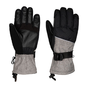 Gants de ski isolés de la meilleure qualité pour temps froid Offre Spéciale d'extérieur moufles en cuir coupe-vent logo personnalisé snowboard ski hiver - Product Image 1