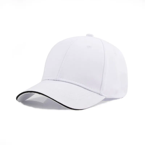 หมวกเบสบอลผ้าฝ้าย5แผงสีทึบระบายอากาศได้ดีกันน้ำกลางแจ้งขี่จักรยาน - Product Image 3