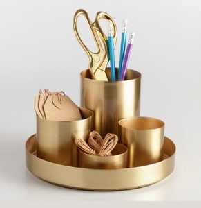 Metal <b>Pen</b> Holder Office Desk & Table <b>Organizer</b> Accessories/mobile Holder/<b>pen</b> Holder Office Desk Set Gift Set Teacher Gifts - Product Image 2