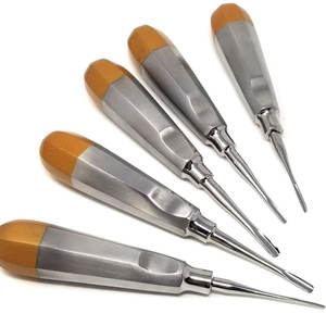 ชุดอุปกรณ์ยกโคนฟันคุณภาพพรีเมียม พร้อมหัวทอง ชุดอุปกรณ์ยกโคนฟันสแตนเลส ขายดี ชุดอุปกรณ์ยกโคนฟัน - Product Image 1