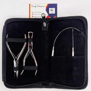 High Quality Custom Color Hair Extensions Tools <b>Kit</b> Full <b>Polished</b> Private Label Hairs Extension <b>Kits</b> with Durable Case - Product Image 6