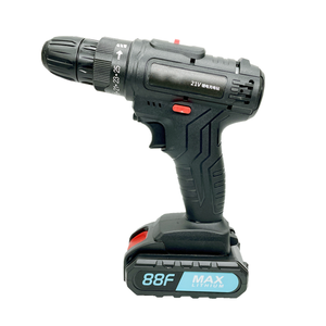 Taladro Inalámbrico con Batería de Litio, Taladro Manual con Mandril de 10 mm, <span class=keywords><strong>Destornillador</strong></span> Eléctrico de 21 V, Incluye <span class=keywords><strong>Accesorios</strong></span>, Caja de Plástico, <span class=keywords><strong>para</strong></span> Bricolaje - Product Image 2