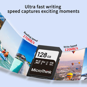 Tarjeta de Memoria Microthink TF SD de Alta Calidad, Velocidad Profesional, Capacidad Real, Clase <span class=keywords><strong>10</strong></span> V30, <span class=keywords><strong>SDHC</strong></span> 4K UHD, 64GB 128GB 256GB 512GB - Product Image 5