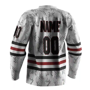 Sublimación Personalizada Fabricante de camisetas de hockey sobre hielo Uniformes de equipo para jugadores de club y torneo - Product Image 4