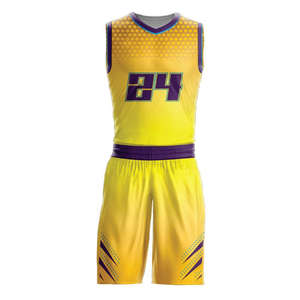 Basketball Uniform Basketball <b>Jersey</b> & <b>Short</b> Youth Wear Custom Logo Sports Wear Basketball Uniform 100% Polyester Maju Industry - Product Image 5