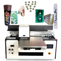 Plotter de impresora 3D Uv en relieve, máquina de impresión de plástico y Metal de madera con 2 cabezales Dx8 Dx11