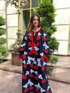 2025 nouveauté solide bohème brodé parole longueur tricoté écologique mignon coton Boho Style été sans manches en vrac - Product Image 3