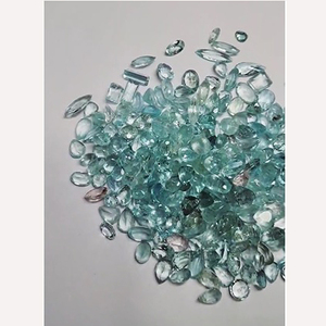 265 piezas de Aguamarina natural 8mm a 20mm baguette ovalada pera faceta 518 Cts lote Iroc ventas corte de piedras preciosas de alta calidad US $394 todo - Product Image 3