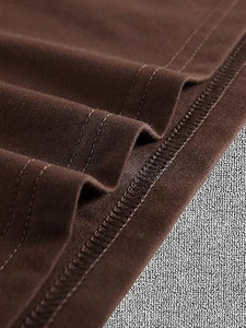 Verano de alta calidad diseñador gráfico personalizado Color sólido Hip Hop ecológico antiarrugas transpirable 100% camisetas de algodón - Product Image 3