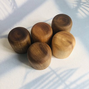 Mini tasse naturelle en bois pour le thé et le café, ustensile de table fabriqué au Vietnam - Product Image 2