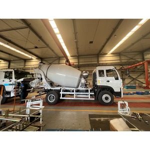 รถบรรทุกซีเมนต์ Sinotruk 42 5 ลูกบาศก์เมตร ราคาส่งออกจากจีน-รถผสมคอนกรีต - Product Image 4