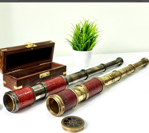 Soporte hecho a mano, telescopio de latón, el mejor artículo para regalo - Product Image 2