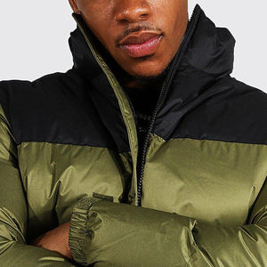 Chaqueta acolchada de invierno para hombre al por mayor de alta calidad, diseño de moda con cuello levantado y chaquetas acolchadas de tela de burbujas gruesas - Product Image 4