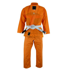 Conjuntos de uniformes BJJ de algodón de alta calidad, diseño personalizado, ropa de artes marciales sólida, transpirable, secado rápido, precio razonable, OEM - Product Image 5