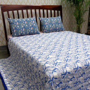 Fabricant direct ensemble de literie en coton biologique bloc à la main imprimé tissu de Voile doux écologique 100% coton remplissage roi - Product Image 5