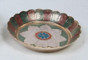 Atractivo Tazón de Metal Decorativo Hecho a Mano para Servir Dulces, con Acabado Plateado, Tazón para Servir Chocolate - Product Image 5