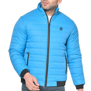 Chaqueta de Invierno Acolchada con Cremallera Completa, Nueva Llegada, en Venta, Ajuste Entallado, Marca Privada, Chaqueta Acolchada para Hombre - Product Image 1