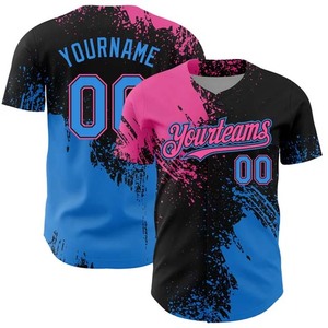 Custom Baseball Jerseys Personalized Unisex Adult Shirts Digital Print Name Numbers Four-Way Stretch Breathable Waterproof - Product Image 4