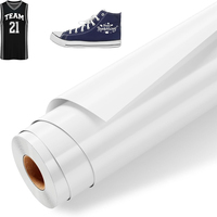 Rouleau de vinyle thermocollant élastique en PU de qualité coréenne pour l'impression de vêtements Cricut, T-shirts, films vinyles HTV à repasser pour le bricolage