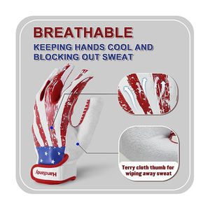 2025 nouveauté haute qualité adulte extérieur Football américain récepteur gants doux confortable et respirant - Product Image 3