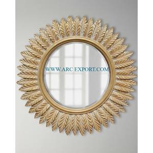 Admirable design de luxe nouveau style décoration murale miroir de qualité supérieure fabriqué à la main moderne maison Standard miroir mural suspendu - Product Image 3